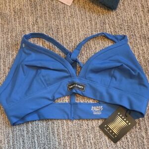 Savage X Fenty Hotline Blue Strappy Sport Bra Bra Intimates
